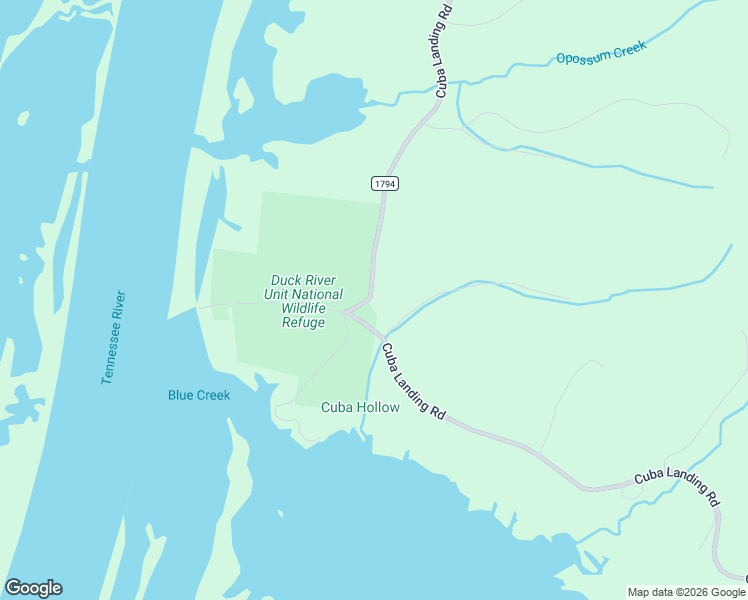 map of restaurants, bars, coffee shops, grocery stores, and more near 7836 Cuba Landing Road in Waverly