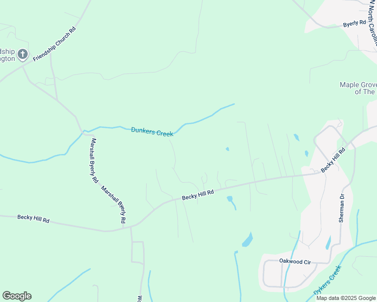 map of restaurants, bars, coffee shops, grocery stores, and more near 1324 Becky Hill Road in Lexington