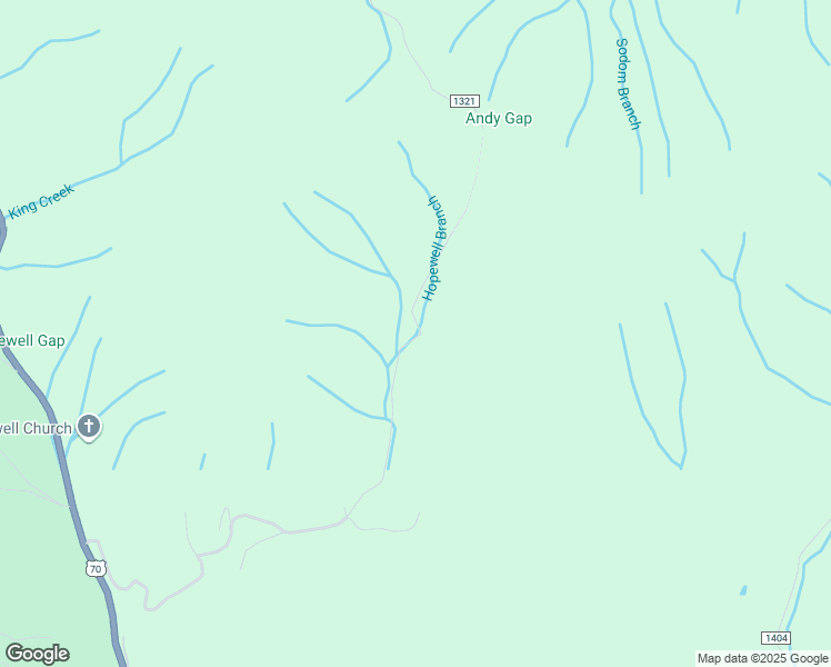 map of restaurants, bars, coffee shops, grocery stores, and more near 1256 Hickory Flats Road in Marshall