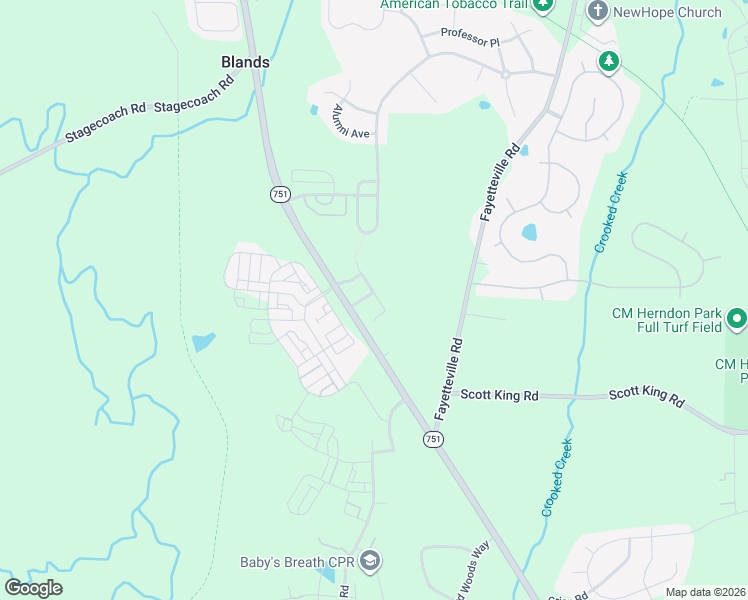 map of restaurants, bars, coffee shops, grocery stores, and more near 122 Student Place in Durham