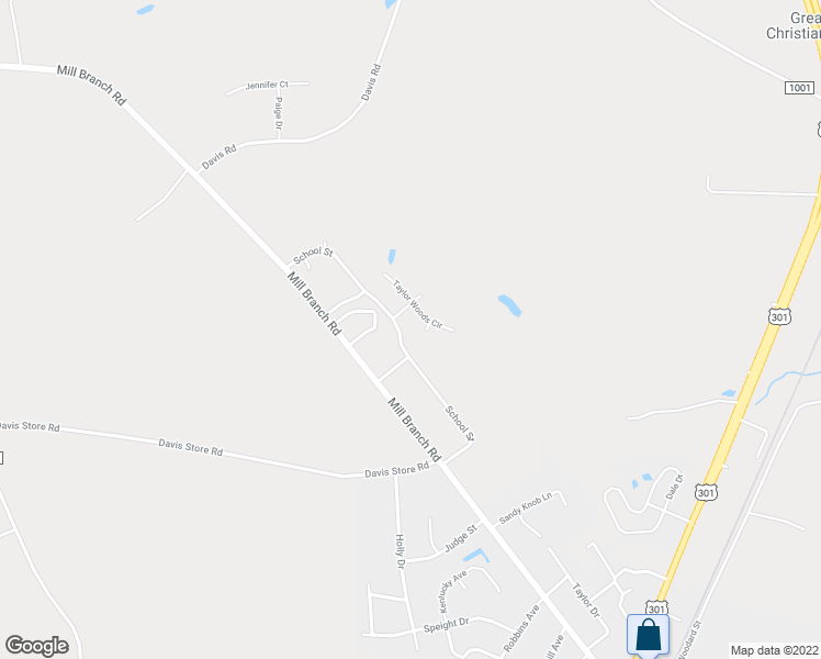 map of restaurants, bars, coffee shops, grocery stores, and more near 8960 School Street in Rocky Mount