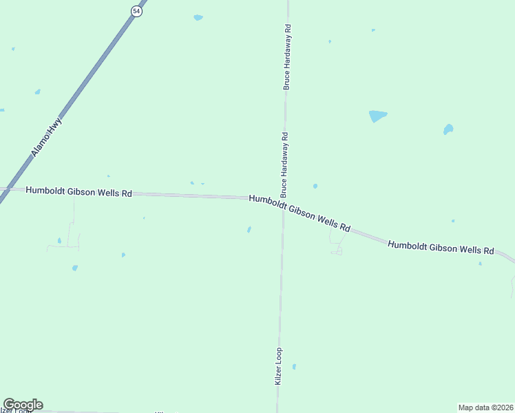 map of restaurants, bars, coffee shops, grocery stores, and more near 767 Humboldt Gibson Wells Road in Humboldt