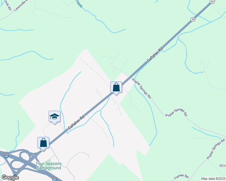 map of restaurants, bars, coffee shops, grocery stores, and more near 220 Boeing Drive in Kingston