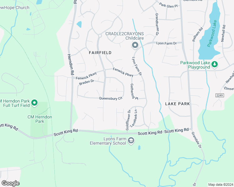 map of restaurants, bars, coffee shops, grocery stores, and more near 1004 Sturbridge Drive in Durham