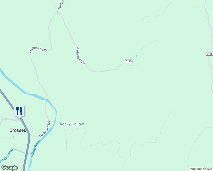 map of restaurants, bars, coffee shops, grocery stores, and more near 665 Madison 5125 in Elkins