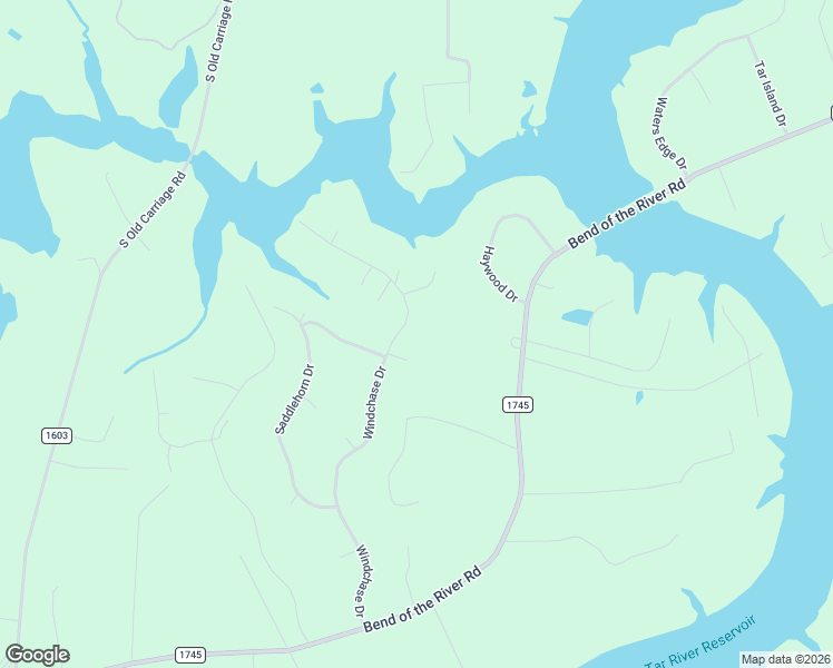 map of restaurants, bars, coffee shops, grocery stores, and more near 6269 Windchase Drive in Rocky Mount