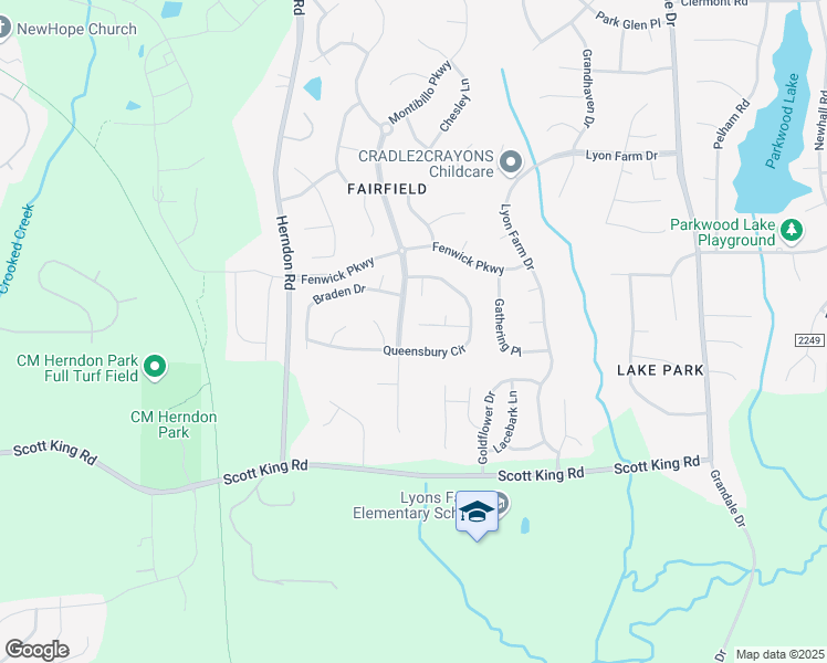 map of restaurants, bars, coffee shops, grocery stores, and more near 1012 Sturbridge Drive in Durham