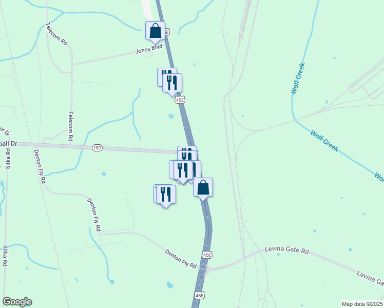 map of restaurants, bars, coffee shops, grocery stores, and more near 200 South 1st Street in Milan