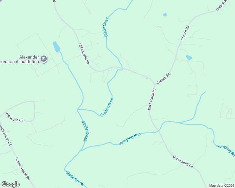 map of restaurants, bars, coffee shops, grocery stores, and more near 1030 Old Landfill Road in Township of Taylorsville