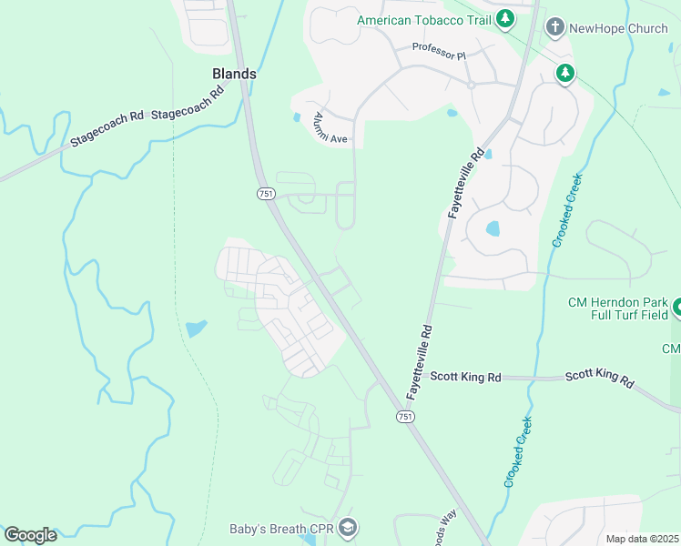map of restaurants, bars, coffee shops, grocery stores, and more near 122 Student Place in Durham