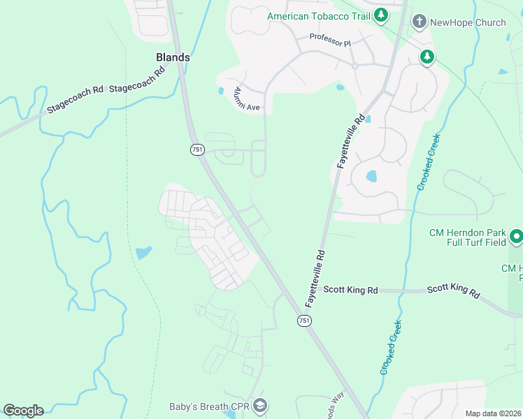 map of restaurants, bars, coffee shops, grocery stores, and more near 122 Student Place in Durham
