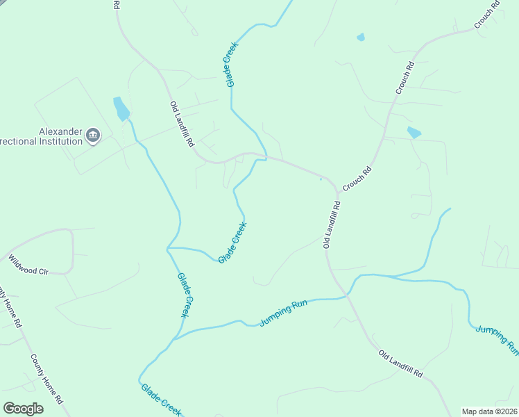 map of restaurants, bars, coffee shops, grocery stores, and more near 1030 Old Landfill Road in Township of Taylorsville