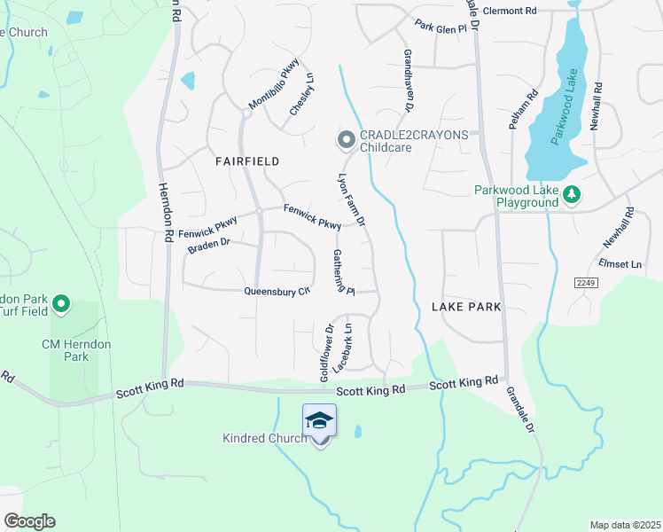 map of restaurants, bars, coffee shops, grocery stores, and more near 124 Gathering Place in Durham