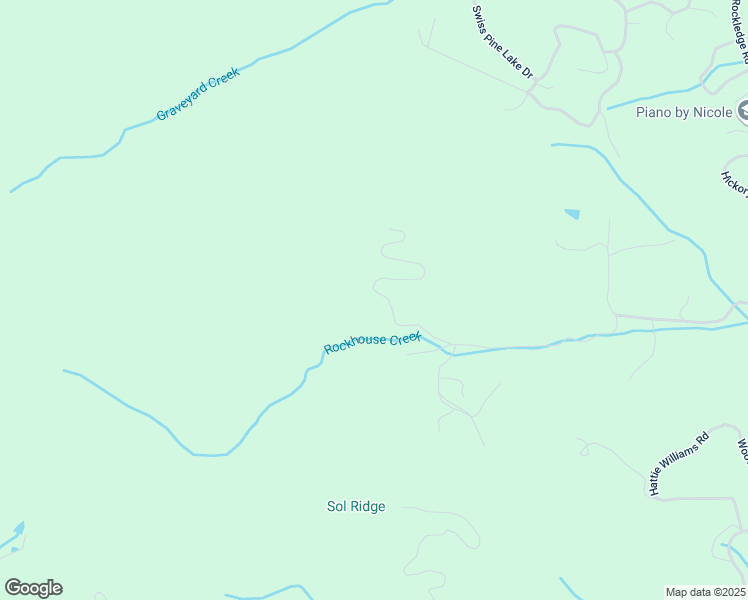 map of restaurants, bars, coffee shops, grocery stores, and more near 597 Pond Road in Spruce Pine