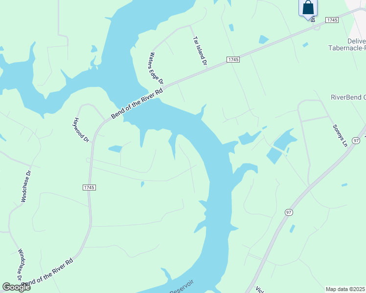 map of restaurants, bars, coffee shops, grocery stores, and more near 6045 Sunrise Lane in Rocky Mount