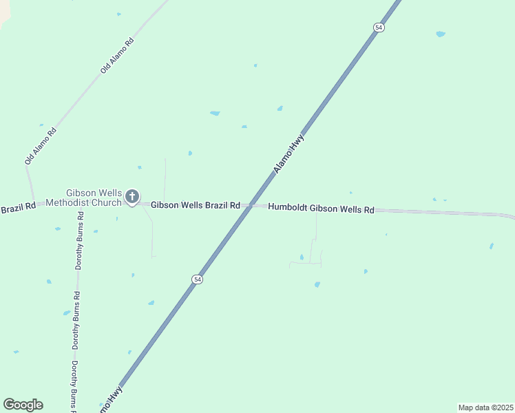map of restaurants, bars, coffee shops, grocery stores, and more near 850 Humboldt Gibson Wells Road in Humboldt