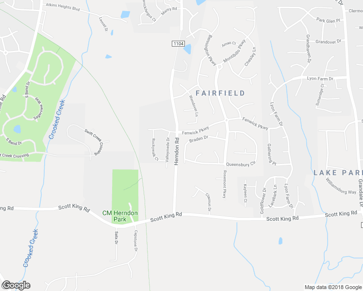 map of restaurants, bars, coffee shops, grocery stores, and more near 701 Braden Drive in Durham