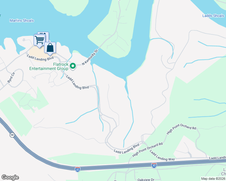 map of restaurants, bars, coffee shops, grocery stores, and more near 1016 Northbridge Close in Kingston