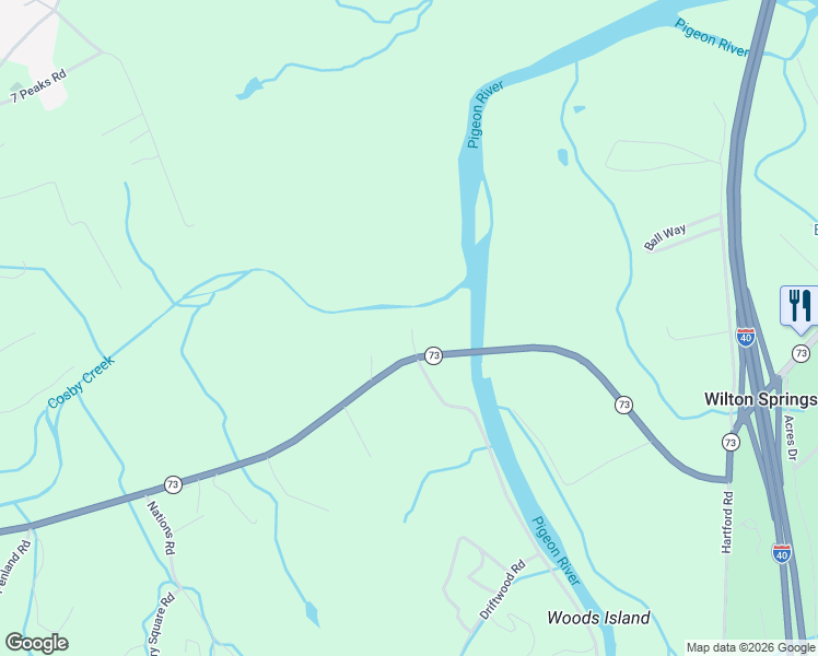 map of restaurants, bars, coffee shops, grocery stores, and more near 1874 Martin Way in Newport
