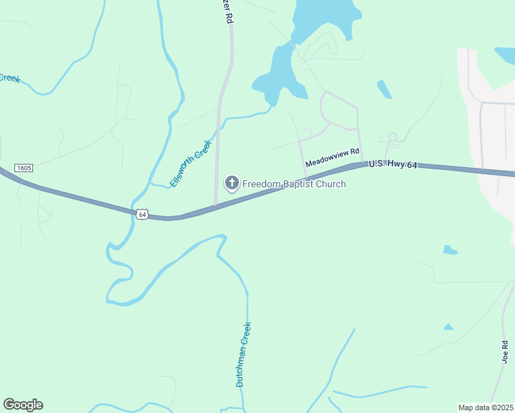 map of restaurants, bars, coffee shops, grocery stores, and more near 2068 U.S. 64 in Mocksville