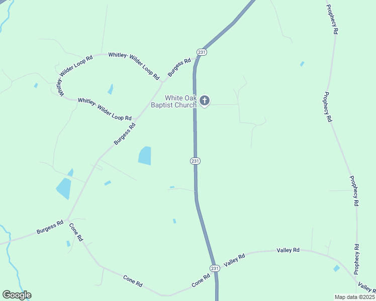 map of restaurants, bars, coffee shops, grocery stores, and more near 2970 North Carolina 231 in Middlesex