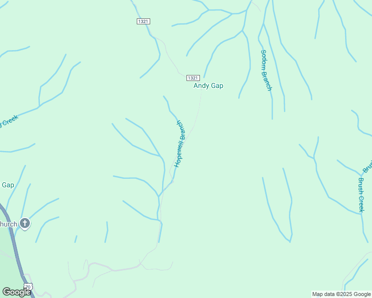 map of restaurants, bars, coffee shops, grocery stores, and more near 1256 Hickory Flats Road in Marshall