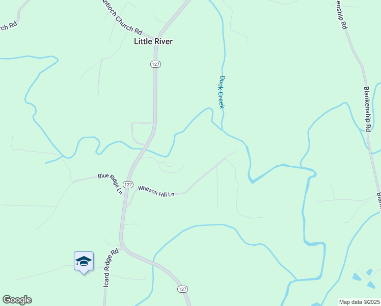 map of restaurants, bars, coffee shops, grocery stores, and more near 435 Whitson Hill Lane in Taylorsville