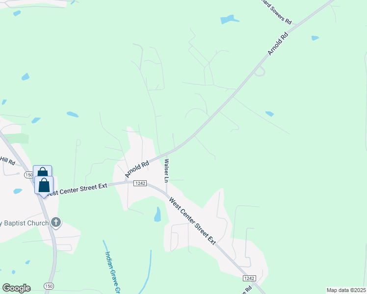 map of restaurants, bars, coffee shops, grocery stores, and more near 4867 Arnold Road in Lexington