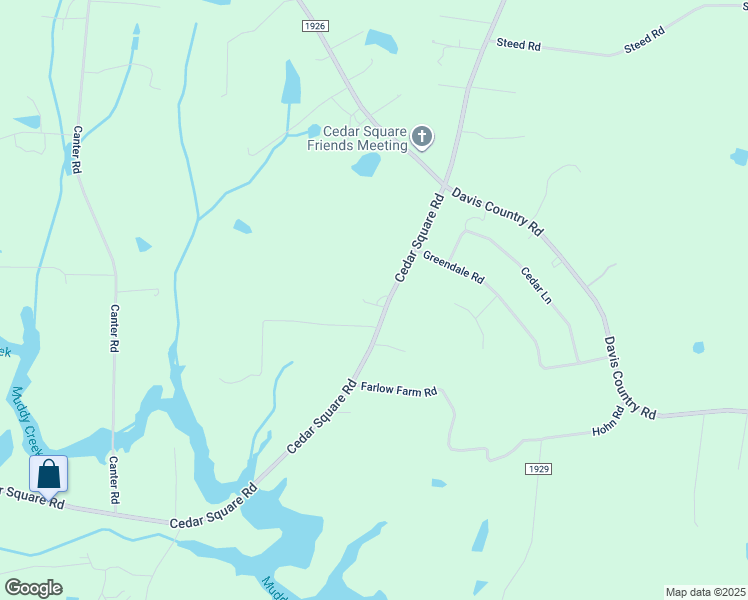 map of restaurants, bars, coffee shops, grocery stores, and more near 6913 Cedar Square Road in Archdale