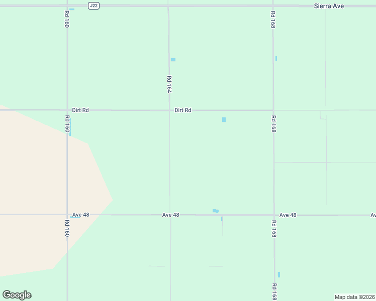 map of restaurants, bars, coffee shops, grocery stores, and more near Road 164 in Earlimart
