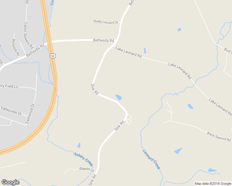 map of restaurants, bars, coffee shops, grocery stores, and more near 1072 Sink Road in Lexington