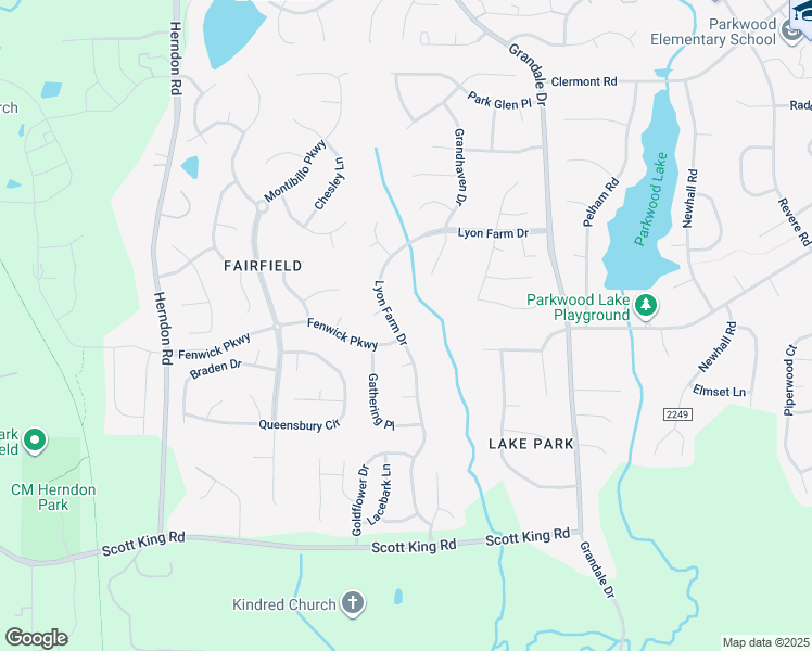map of restaurants, bars, coffee shops, grocery stores, and more near 5311 Lyon Farm Drive in Durham