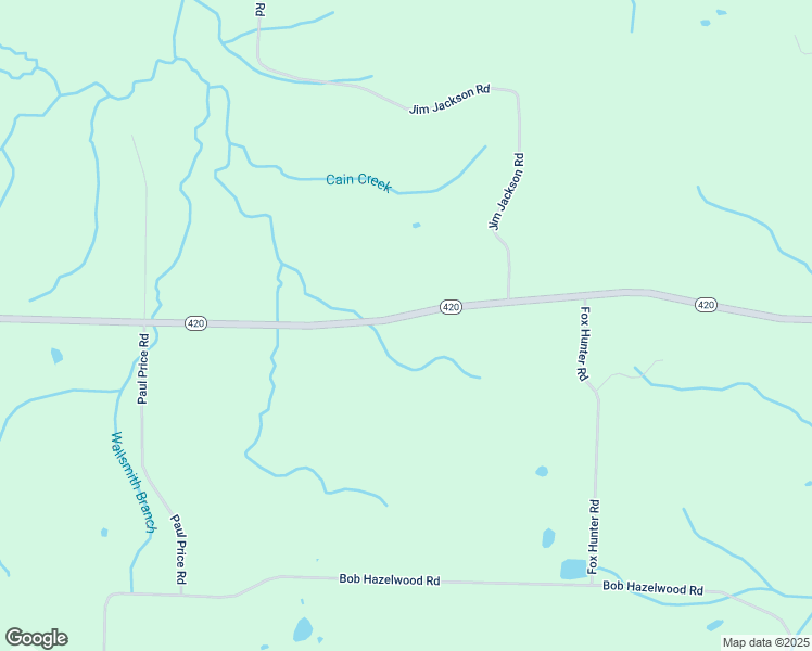 map of restaurants, bars, coffee shops, grocery stores, and more near 368 Highway 420 in Humboldt