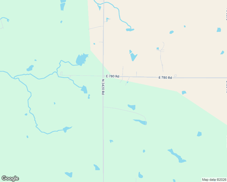 map of restaurants, bars, coffee shops, grocery stores, and more near 342153 East 0780 Road in Agra