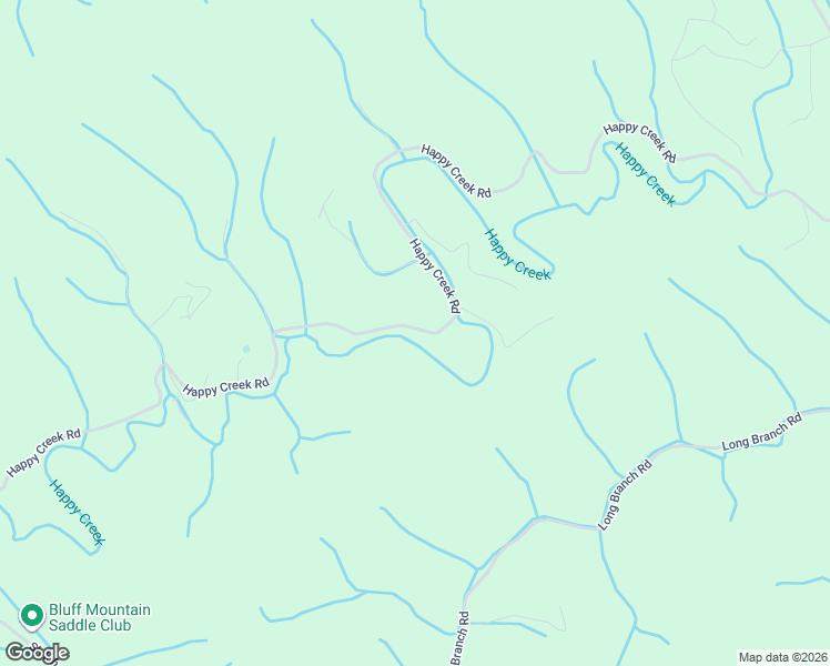 map of restaurants, bars, coffee shops, grocery stores, and more near 2002 Happy Creek Road in Seymour