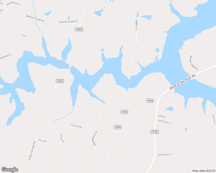 map of restaurants, bars, coffee shops, grocery stores, and more near 5998 Windchase Pointe Court in Rocky Mount