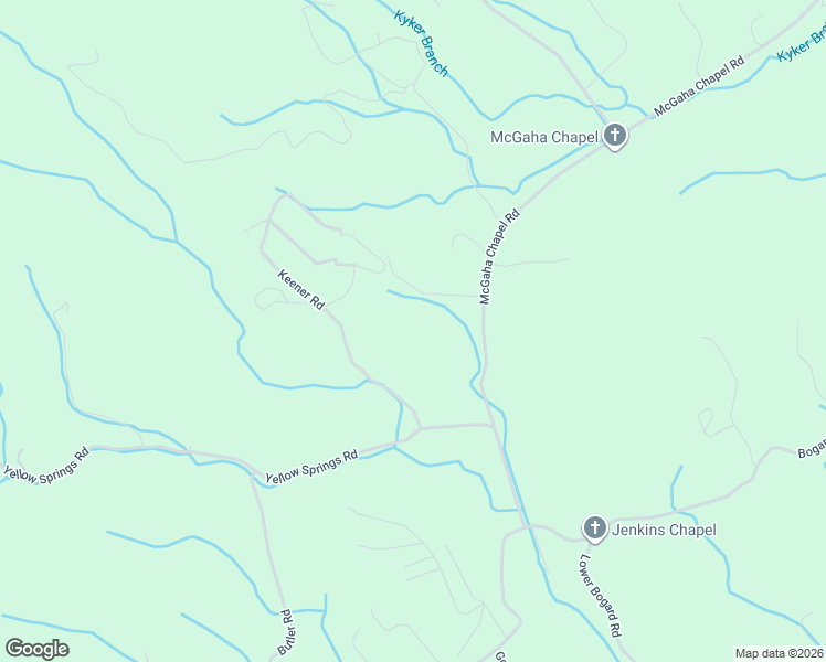map of restaurants, bars, coffee shops, grocery stores, and more near 1014 Roman Way in Cosby
