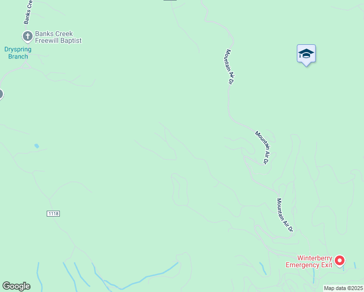 map of restaurants, bars, coffee shops, grocery stores, and more near 154 Rockyknob Road in Burnsville