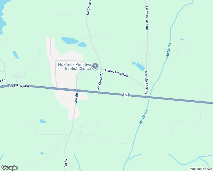 map of restaurants, bars, coffee shops, grocery stores, and more near 124 No Creek Road in Mocksville