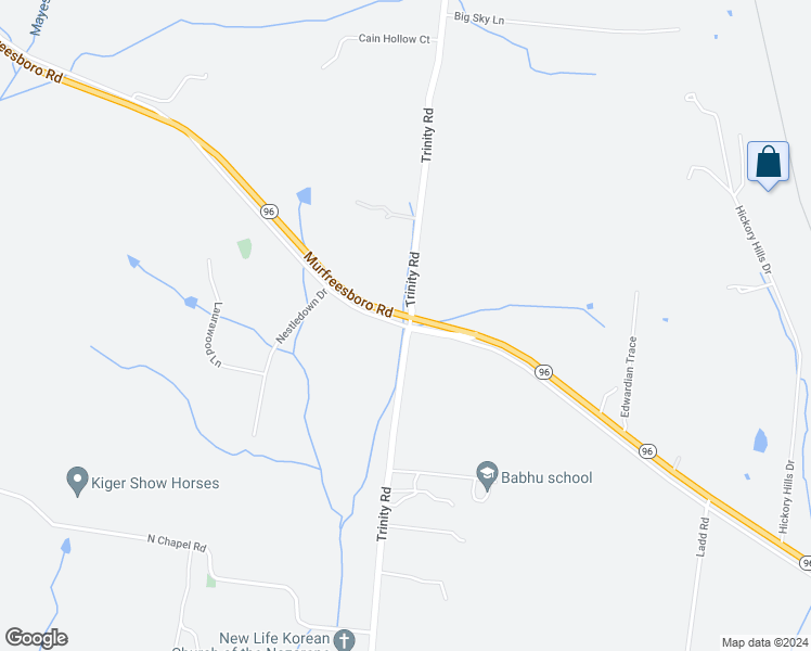 map of restaurants, bars, coffee shops, grocery stores, and more near 4524 Murfreesboro Road in Franklin