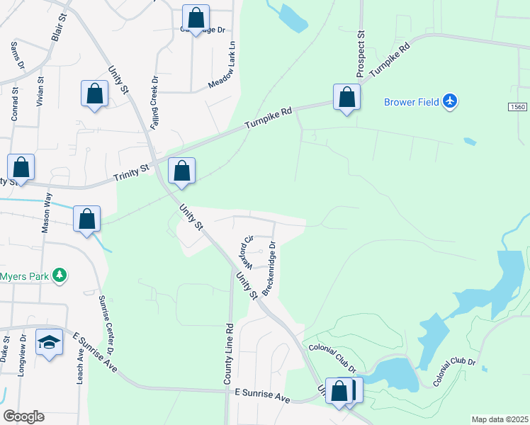 map of restaurants, bars, coffee shops, grocery stores, and more near 205 Freemont Drive in Thomasville