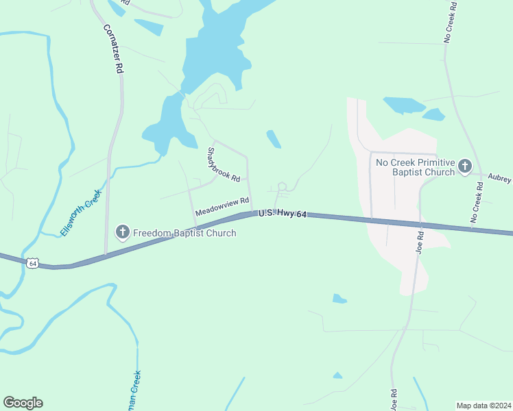 map of restaurants, bars, coffee shops, grocery stores, and more near 110 Pine Valley Road in Mocksville