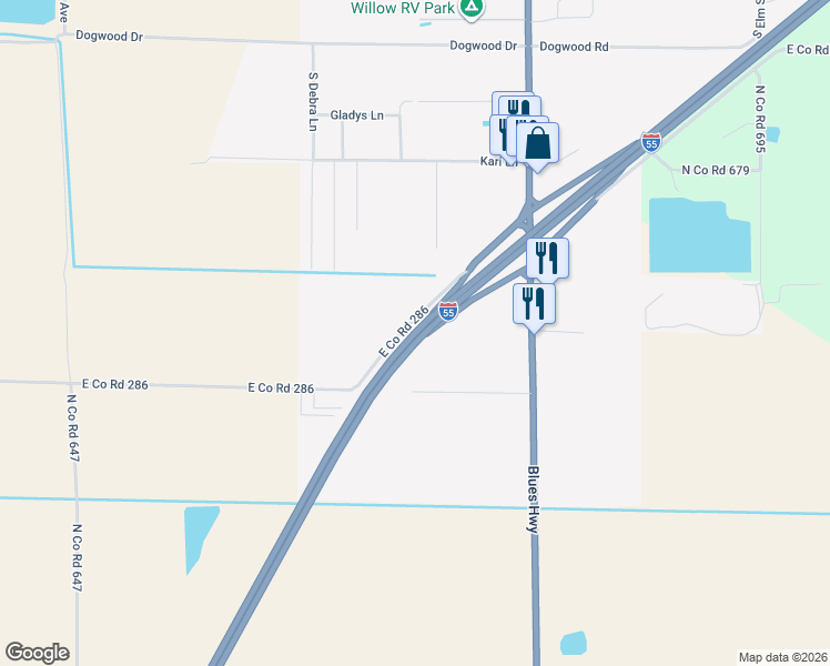 map of restaurants, bars, coffee shops, grocery stores, and more near 1700 Evrard Road in Blytheville