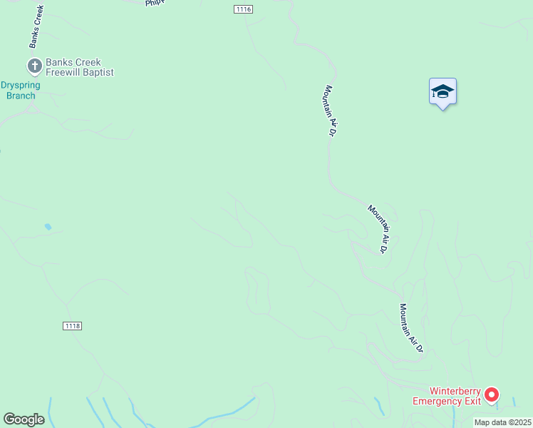 map of restaurants, bars, coffee shops, grocery stores, and more near 154 Rockyknob Road in Burnsville