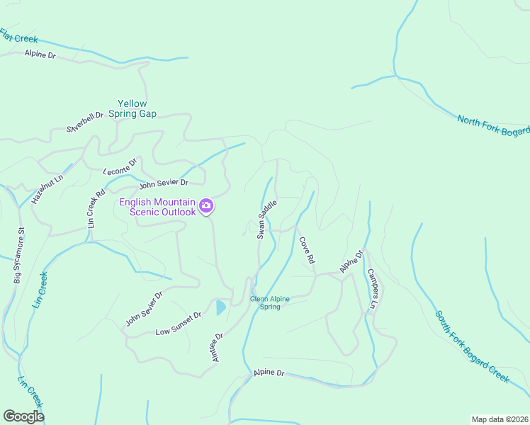 map of restaurants, bars, coffee shops, grocery stores, and more near 939 Swan Saddle in Sevierville