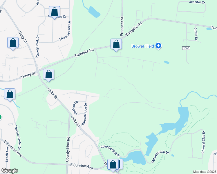 map of restaurants, bars, coffee shops, grocery stores, and more near 6979 Sink Farm Road in Thomasville