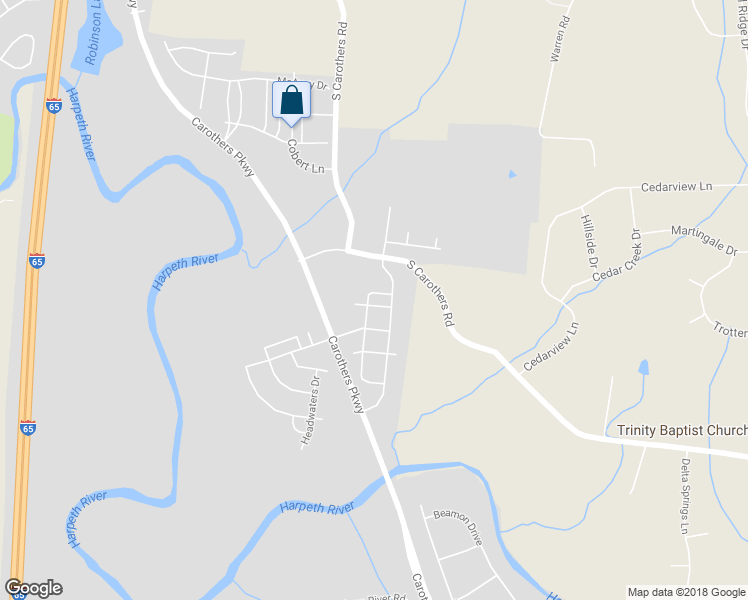 map of restaurants, bars, coffee shops, grocery stores, and more near 9008 Wenlock Lane in Franklin