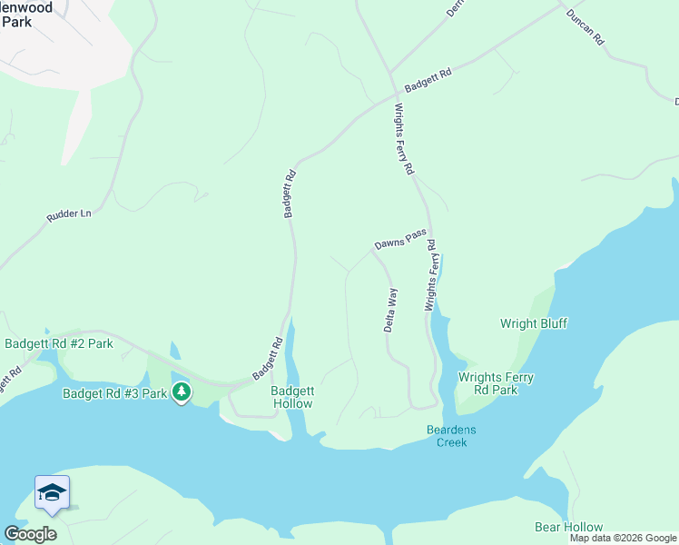 map of restaurants, bars, coffee shops, grocery stores, and more near 2211 Misty Trce in Knoxville