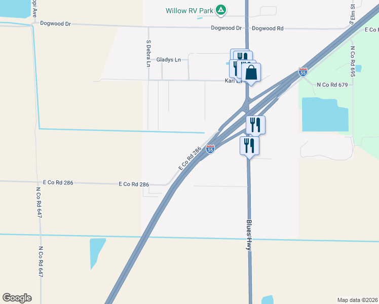 map of restaurants, bars, coffee shops, grocery stores, and more near 1700 Evrard Road in Blytheville