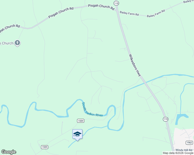 map of restaurants, bars, coffee shops, grocery stores, and more near 275 Treebark Road in Statesville